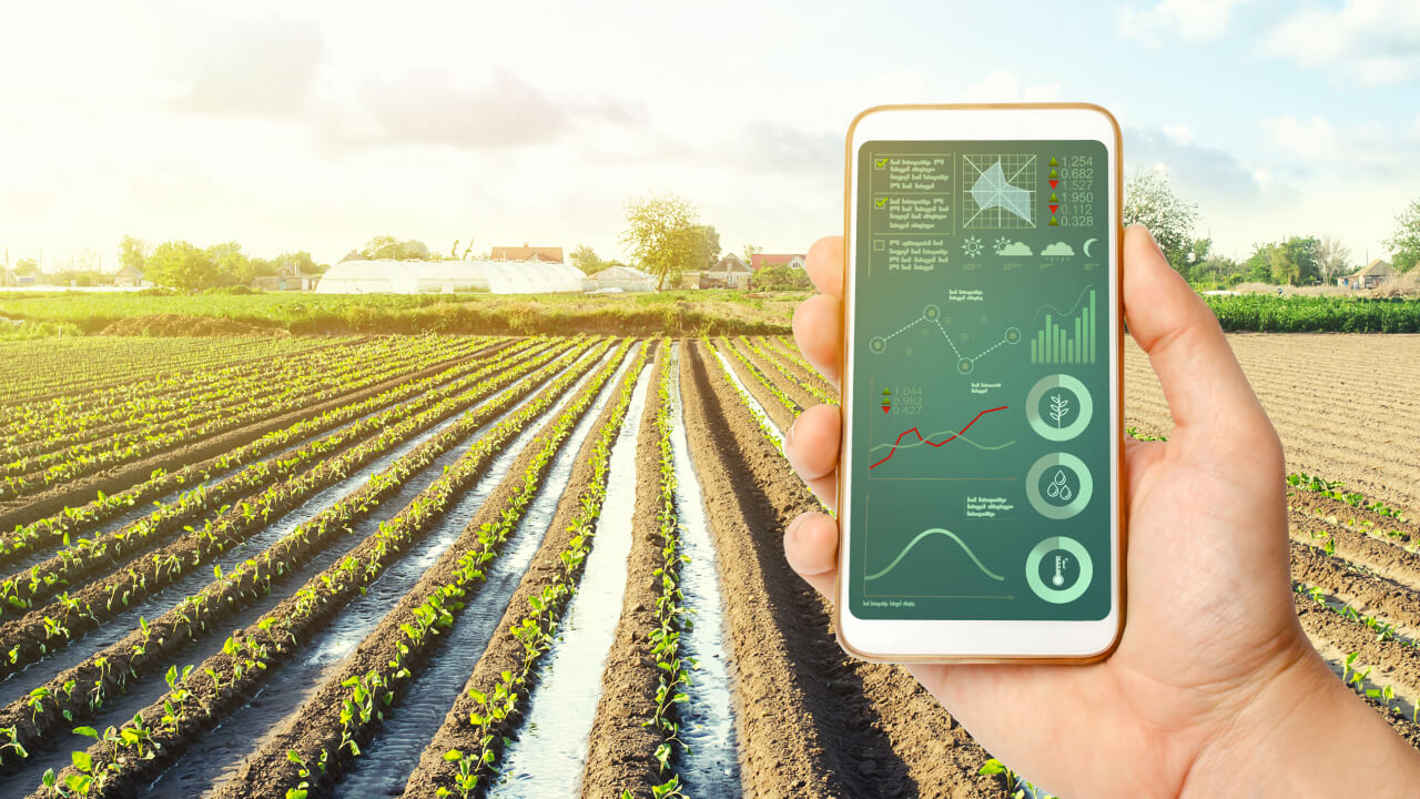 App for agriculture from startup company represented at InFlavour