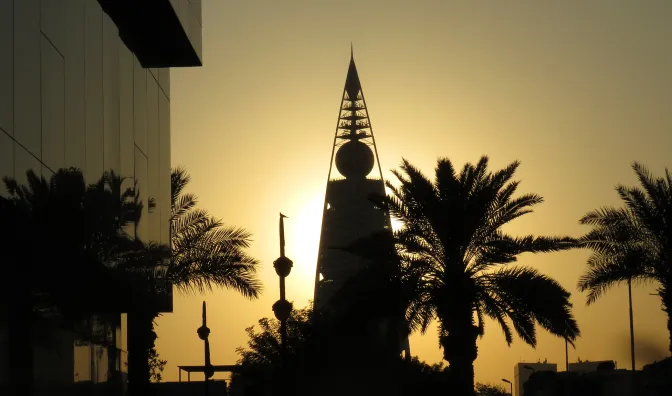 Saudi sunset